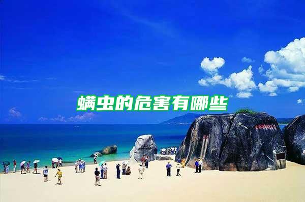螨蟲(chóng)的危害有哪些