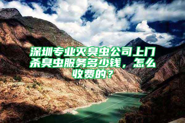 深圳專業(yè)滅臭蟲公司上門殺臭蟲服務(wù)多少錢，怎么收費(fèi)的？