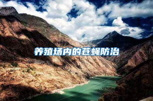 養(yǎng)殖場內(nèi)的蒼蠅防治