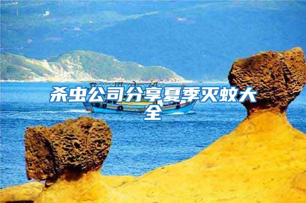 殺蟲(chóng)公司分享夏季滅蚊大全