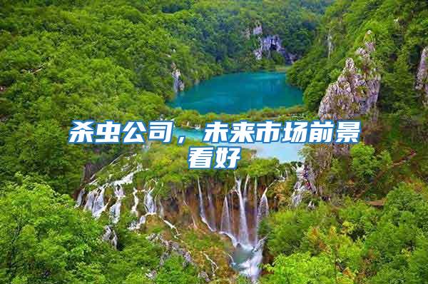 殺蟲公司，未來市場前景看好