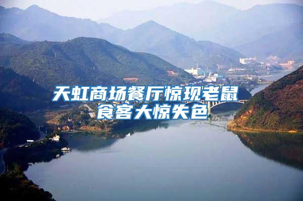 天虹商場餐廳驚現(xiàn)老鼠 食客大驚失色