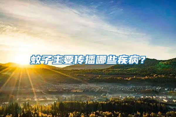 蚊子主要傳播哪些疾?。?/></p>
             <p style=