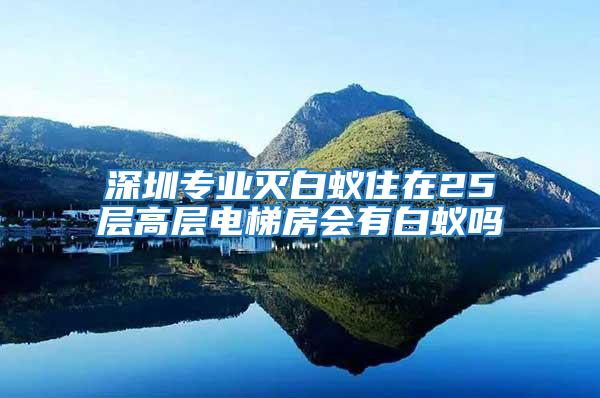 深圳專業(yè)滅白蟻?zhàn)≡?5層高層電梯房會(huì)有白蟻嗎