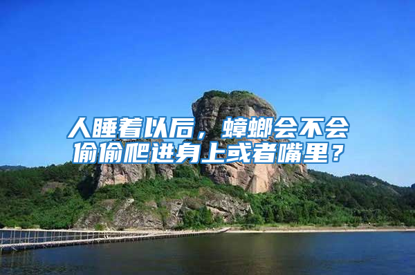 人睡著以后，蟑螂會不會偷偷爬進(jìn)身上或者嘴里？